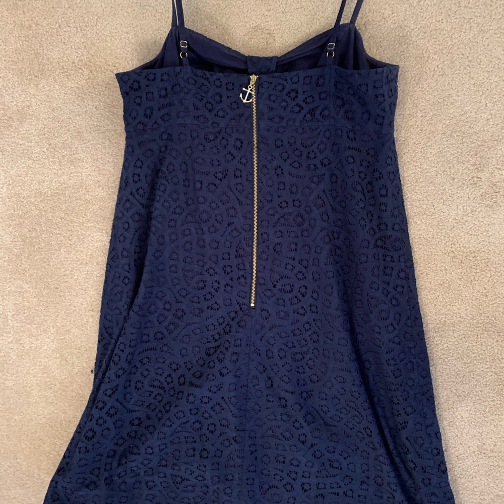Navy Lilly Pulitzer Lace Dress